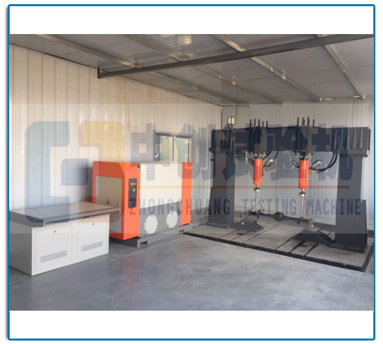 車橋橋殼疲勞試驗(yàn)臺(tái)